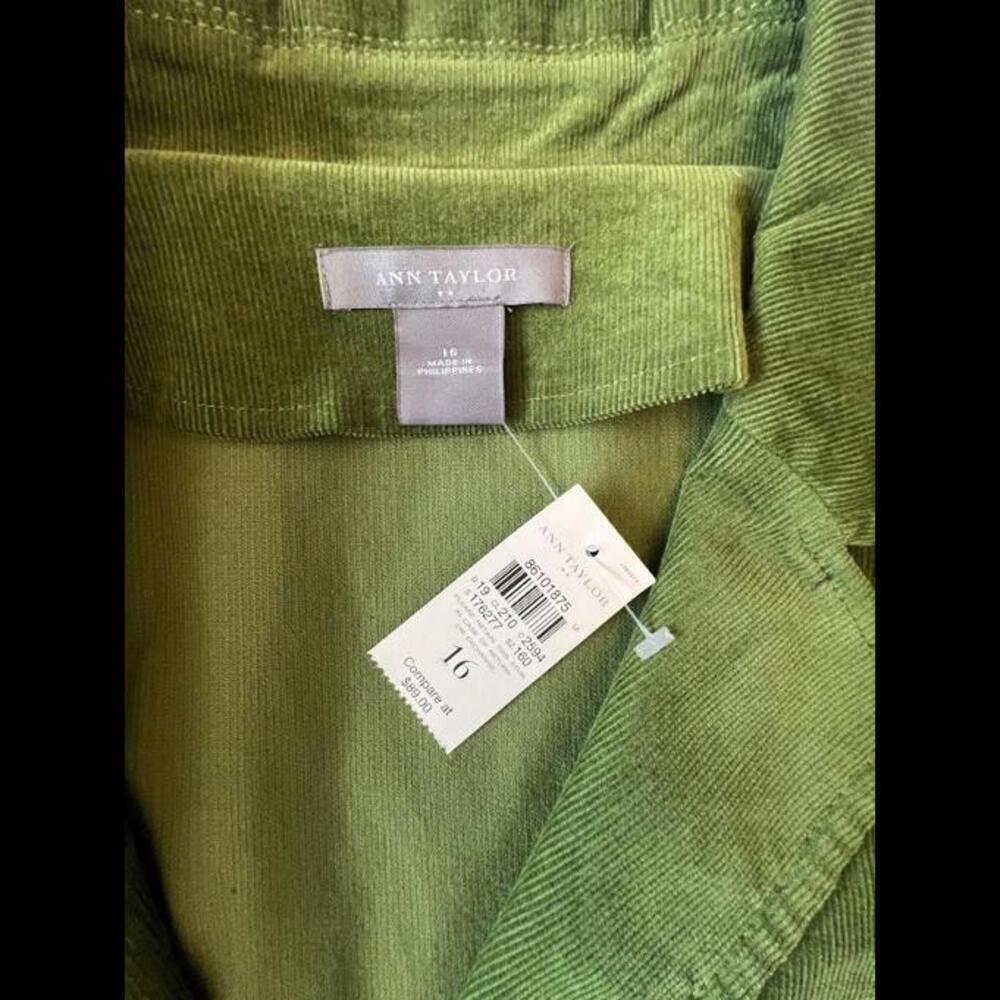 Ann Taylor Olive Blazer size 16 - New with Tags - Picture 8 of 8